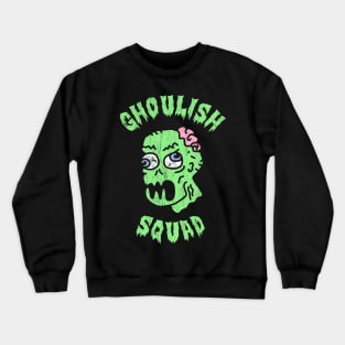 Ghoulish Squad ✅ Halloween Crewneck Sweatshirt